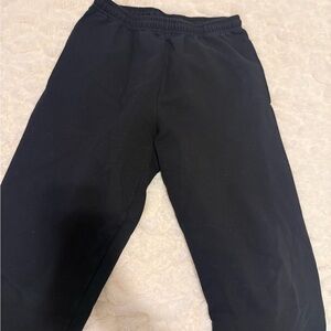Black jogger sweatpants